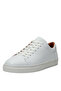 حذاء رياضي من الجلد باللون الأبيض للرجال من Dover Essential LOW LACE UP SNEAKER - 2