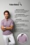 Men's Polo Neck Pocket Classic Fit Smoked T-Shirt - 5114 - 7