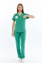 Spaniard - Operating Room Uniform Lycra Scrubs (Women) (Compliant with New Regulations - Frosty Spruce) (Set)