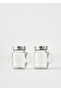 Rovi Salt and Pepper Shaker Natural (7x5,4x8,5 cm)