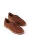 Femme Genuine Leather Suede Stretchy Women's Casual Shoes with Soles Loafers - 6