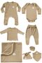 Coconut 8 Piece Baby Hospital Discharge Set Organic Cotton Newborn Set - 2