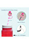Quencher Thermos Compatible White Flower Accessory / Straw Protector / Silicone Straw Tip Cover / 10mm Compatible - 3