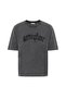 Washable oversize printed t-shirt