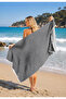 Plain Peshtemal Towel, Muslin Beach Towel