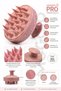 Set of 2 - 100% Natural Horsehair Cellulite Brush Pink Silicone Shower Comb - 3