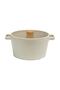 Fika Beige Pot and Pan Set 7 Pieces 18x22x26 Pot 24 Pans - 4