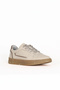Beige Flotter Leather Men's Sports Shoes 16Ma8209 - 2