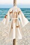 Organic 100% Cotton Kimono Collar Dressing Gown - Leopard - 3