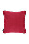 Throw Pillow Pillow Case with Black Piping on the Edges Cherry Rotten Color 45X45 - 2