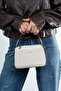 Sn 1427 Women's Hand Shoulder Bag Arm Bag Cream - 4