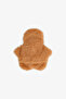 Light Brown Soft Textured Cookies Hand Warmer - 3