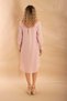 Muslin Shirt Dress Lilac Bnts-23034 - 3