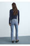 Sienna Flare Crop Jean Pants - 4