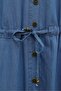 Double Pocket Buttoned Denim Dress - 2