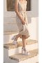 High Platform Wedge Heel Knot Strappy Skin Buckle Summer Women's Wedge Sandals Shoes - 5