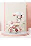 4-in-1 Kids Tricycle, Foldable Pedal Bike with Push Handle & Storage Basket for Ages 1-6 - 6