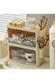 Tea Bag Organizer Box for Countertop, Stackable Clear Storage Bin for Coffee Pods, Office Pantry - 6
