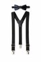 Children's Pants with Straps, Belt + Bow Tie Set - 4