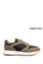 Men's Sand Suede Lace-Up Genuine Leather Sneaker