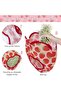 Rabbit Hay Feeder Bag, Guinea Pig Bunny Hay Holder for Cage, Lightweight Oxford Fabric - 4