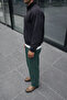 Men's Summer Regular Loose-Legged K.Khaki Linen Trousers - 3