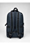 Voyager - Navy Blue Backpack Outdoor 35L - Half Mountaineer 35 Liter Volume Travel Backpack with 15.6'' Laptop Protective Pad Compartment - 2