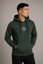 Men's Hooded Khaki Sweatshirt Relaxed Fit Cotton Soft Winter Printed Model - 2