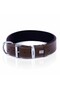 Comfort Leather Dog Collar Brown 3.5x47 55 Cm - 3