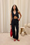 Montana Black Vest Trousers Set - 2