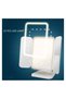 Trifold Makeup Mirror,1X 2X 3X Magnification,Lighted Vanity Mirror,3 Color Lighting Modes,52 LED,Touch Screen,180 Degree Rotation,Dual Power,Portable,White