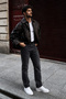 Rene 289 Men's Anthracite Jean Trousers Straight Cut Normal Waist Comfortable Fit