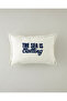 The Sea Is Calling Filled Throw Pillow 33X50 cm Navy Blue-Beige