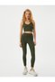 Half Tank Top Bra Uncovered U Neck Slim Fit - 2