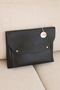 Women's Large Size Envelope Handbag, Document and Tablet Case, Stylish Daily Portfolio Bag En33 Size26 - 4