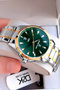 Men's Wristwatch 3 Atm Water Resistant Silver Color Steel Band Cbk2009J - 2