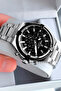 Exclusive Gift Men's Watch - 3 Atm Water Resistant Silver Black Color Steel Band Dke2125C3 - 6