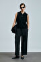 Concordia Women's Bamboo Blended Trousers Black - 3
