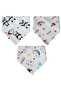 Triangle Muslin Bib for Drooling and Feeding (10 Pieces) - 4