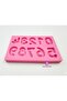 Numbers Numbers 3 cm Number Number Silicone Mold K-1157, Scented Stone Soap Plaster Candle Mold - 4