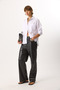 Women's Regular Fit Pocket Poplin Shirt 100% Cotton - White - 5