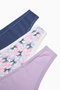 سراويل برازيلية متعددة الألوان مكونة من 3 قطع من Pretty Bows - 5