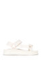 Women's White Strappy Thick-Soled Jelly Sandals 26Sfe4750Pv