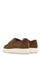Men's Tan Lace-Up Suede Leather Casual Shoes 25Sfd 650410 - 6