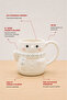 Ceramic Mug with Snowman Figure, Cup for Tea and Coffee 490 ml - 2