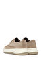 Men's Beige Lace-Up Thick Soled Suede Leather Casual Shoes 26Sfd660310 - 6