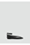 Perforated Ballerina Shoes with Straps - 3
