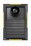 60X60 Aluminum Matte Black Bathroom Screen with Fan - 3