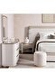 Alessandro Nightstand - Light Grey - 6