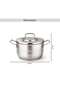 Astra Cooking Pot With Lid Dia28cm -chrome - 7